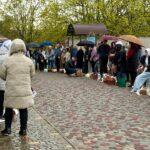 Освячення великодніх кошиків в Храмі святих князів страстотерпців Бориса і Гліба