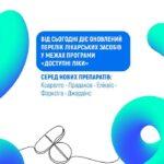 Оновлений Перелік лікарських засобів для реімбурсації за ПМГ