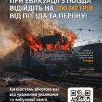 Заходи  безпеки поблизу об’єктів залізничної інфраструктури під час повітряної тривоги